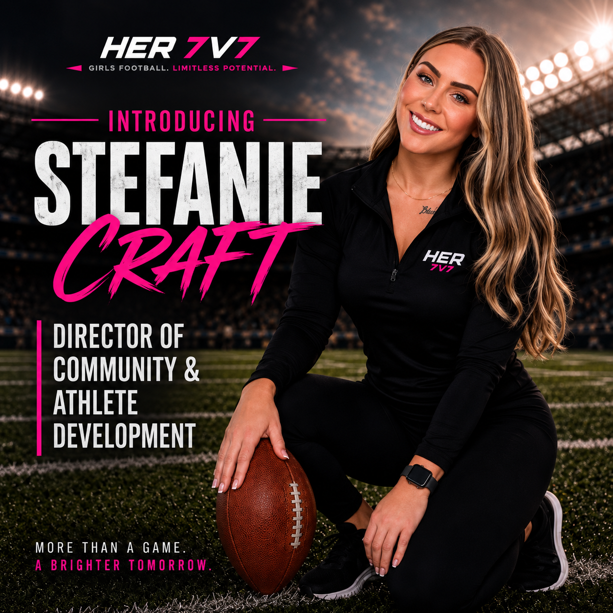 Stefanie Craft — Director of Community and Athlete Development, HER 7v7
