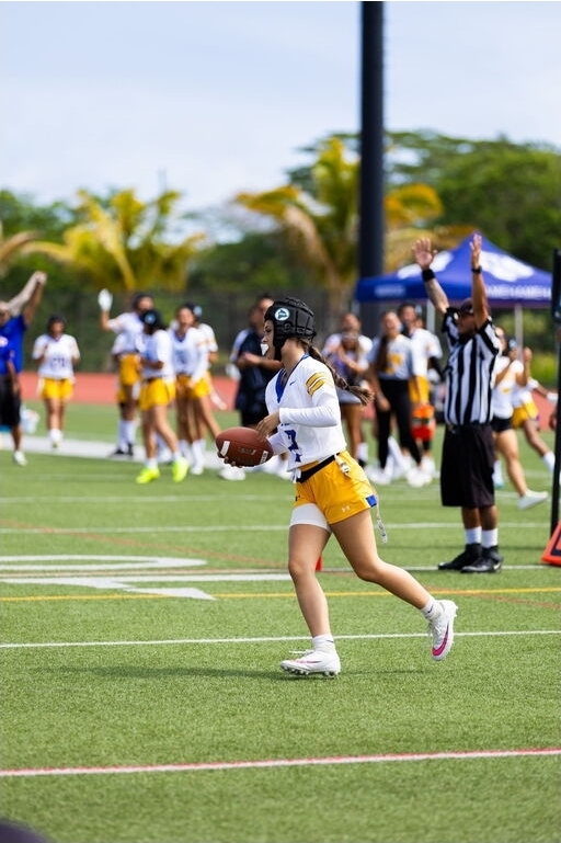 Aribella Spandiary, Illinois Player of the Year quarterback