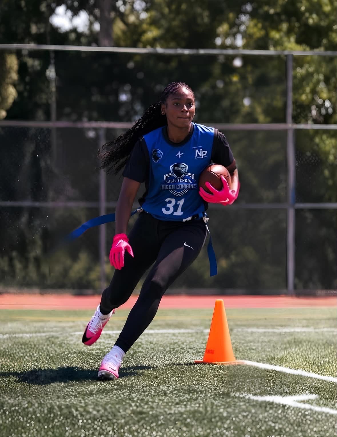 JaNiyah Ducre, Slidell High School girls flag football athlete, Class of 2027